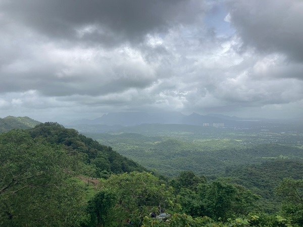 Ausblick von der alten Festung in Panvel