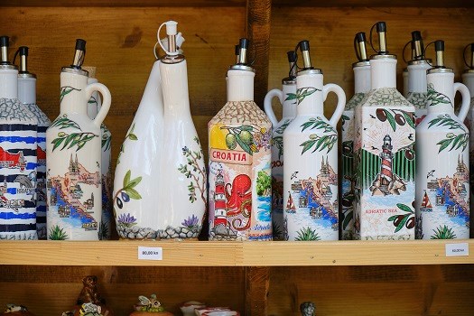 Traditionelle Souvenirflaschen, Kroatien