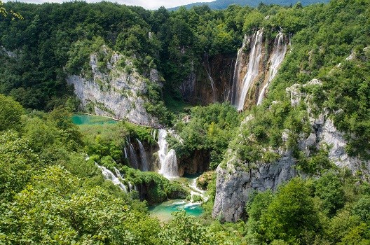 Veliki Slap im Nationalpark Plitvicer Seen, Kroatien